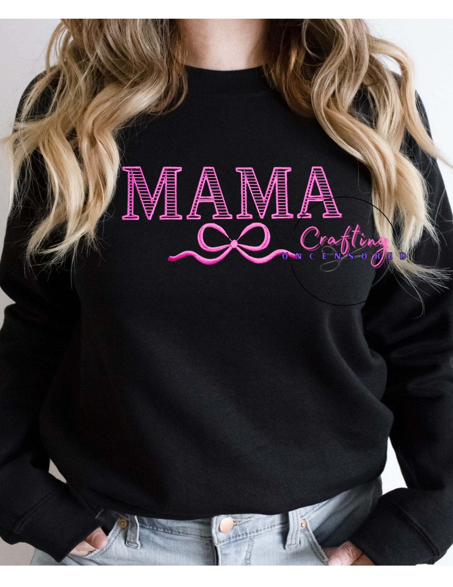 Mama Embroidered Sweatshirt